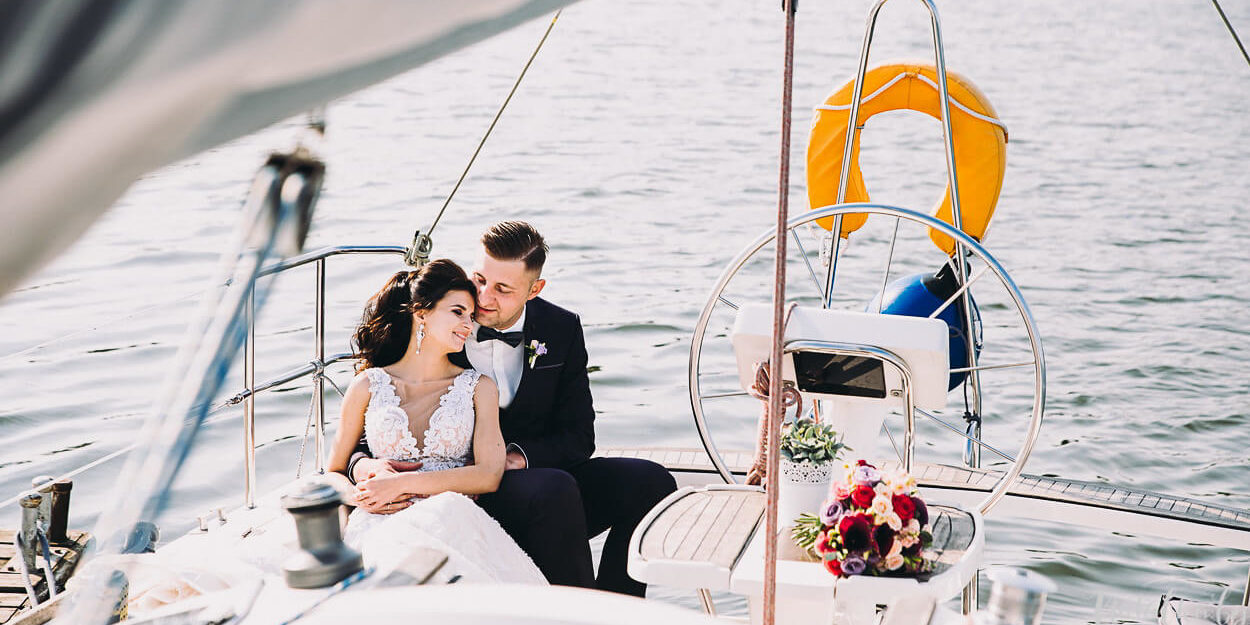 Свадьба на яхте на Минском море